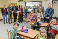 Förderbescheid-Übergabe DigitalPakt Schule